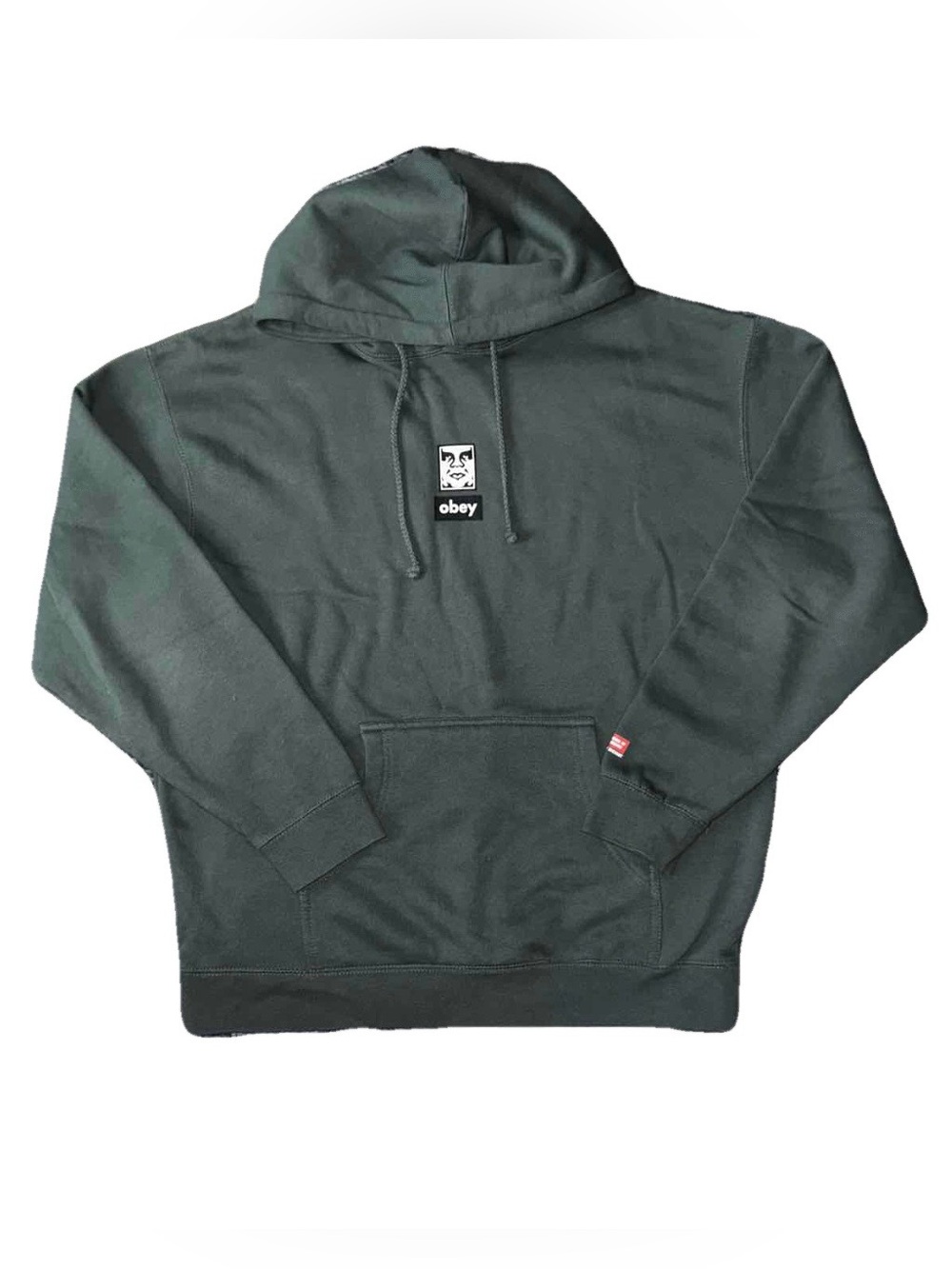 Obey Icon Dark Green Pullover Hoodie